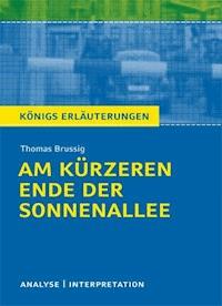 Am kürzeren Ende der Sonnenallee von Thomas Brussig. Textanalyse und Interpretation mit ausführlicher Inhaltsangabe und Abituraufgaben mit Lösungen. - Thomas Brussig - E-Book