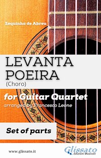 Levanta Poeira - Guitar Quartet (PARTS) - a cura di Francesco Leone - E-Book