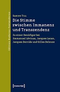 Die Stimme zwischen Immanenz und Transzendenz - Sabine Till - E-Book