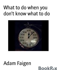 What to do when you don't know what to do - Adam Faigen - E-Book