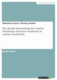Die aktuelle Entwicklung der sozialen Schichtung und deren Strukturen in unserer Gesellschaft - Sebastian Carius - E-Book