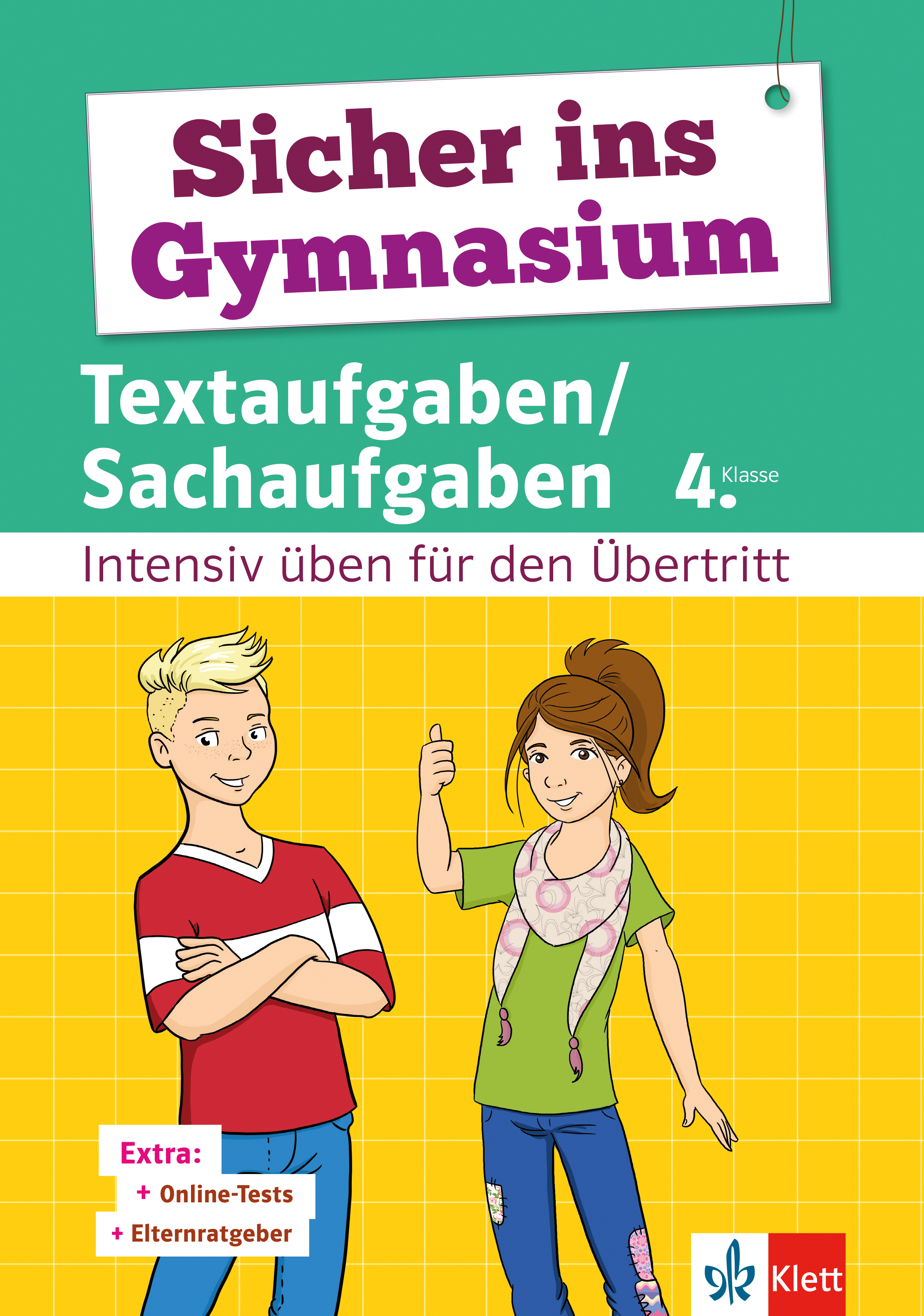 Klett Sicher ins Gymnasium Textaufgaben/Sachaufgaben 4. Klasse - Detlev Heuchert - E-Book