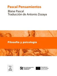 Pascal Pensamientos - Blaise Pascal - kostenlos E-Book