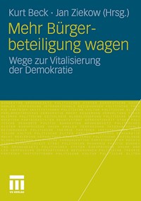 Mehr Bürgerbeteiligung wagen -  - E-Book
