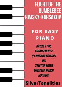 Flight of the Bumble Bee Easy Piano Sheet Music Combo - SilverTonalities - E-Book