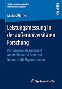 Leistungsmessung in der außeruniversitären Forschung - Markus Pfeffer - E-Book