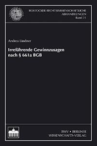 Irreführende Gewinnzusagen nach §661a BGB - Andrea Lindner - E-Book