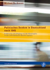 Politisches Denken in Deutschland nach 1945 - Michael Th. Greven - E-Book