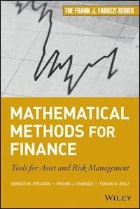 Mathematical Methods for Finance - Sergio M. Focardi - E-Book