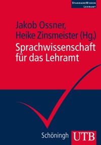 Sprachwissenschaft für das Lehramt -  - E-Book