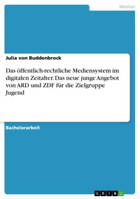 Das öffentlich-rechtliche Mediensystem im digitalen Zeitalter. Das neue junge Angebot von ARD und ZDF für die Zielgruppe Jugend - Julia von Buddenbrock - E-Book