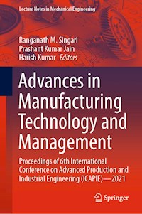 Advances in Manufacturing Technology and Management - - E-Book