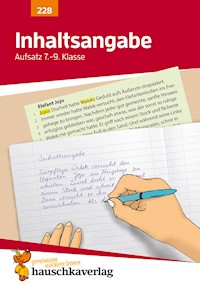 Inhaltsangabe. Aufsatz 7.-9. Klasse - Gerhard Widmann - E-Book