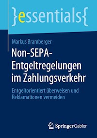 Non-SEPA-Entgeltregelungen im Zahlungsverkehr - Markus Bramberger - E-Book