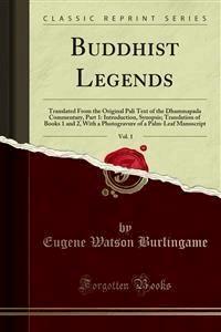 Buddhist Legends - Eugene Watson Burlingame - E-Book