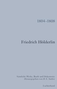Sämtliche Werke, Briefe und Dokumente. Band 11 - Friedrich Hölderlin - E-Book