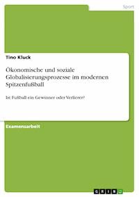Ökonomische und soziale Globalisierungsprozesse im modernen Spitzenfußball - Tino Kluck - E-Book
