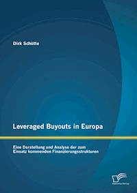 Leveraged Buyouts in Europa: Eine Darstellung und Analyse der zum Einsatz kommenden Finanzierungsstrukturen - Dirk Schütte - E-Book
