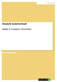India. A Country Overview - Elisabeth Anderhofstadt - E-Book