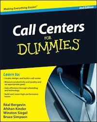 Call Centers For Dummies - Real Bergevin - E-Book