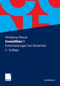 Investition I - Wolfgang Breuer - E-Book
