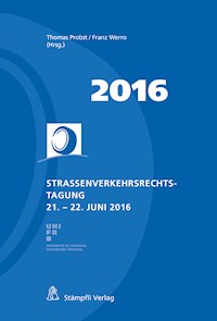Strassenverkehrsrechts-Tagung 2016 -  - E-Book