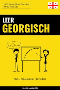 Leer Georgisch - Snel / Gemakkelijk / Efficiënt - Pinhok Languages - E-Book