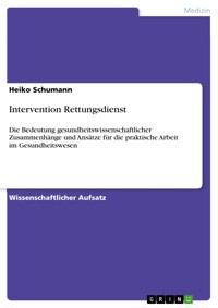 Intervention Rettungsdienst - Heiko Schumann - E-Book