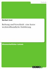 Reibung und Verschleiß - eine kurze werkstoffkundliche Einführung - Norbert Jost - E-Book