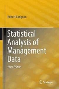 Statistical Analysis of Management Data - Hubert GATIGNON - E-Book