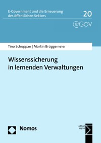 Wissenssicherung in lernenden Verwaltungen - Tino Schuppan - E-Book