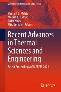 Recent Advances in Thermal Sciences and Engineering -  - E-Book
