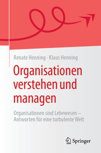 Organisationen verstehen und managen - Renate Henning - E-Book