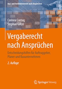 Vergaberecht nach Ansprüchen - Corinna Contag - E-Book