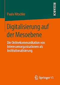 Digitalisierung auf der Mesoebene - Paula Nitschke - E-Book