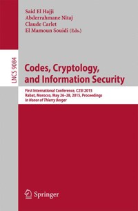 Codes, Cryptology, and Information Security -  - E-Book
