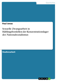 Sexuelle Zwangsarbeit in Häftlingsbordellen der Konzentrationslager des Nationalsozialismus - Paul Jonas - E-Book