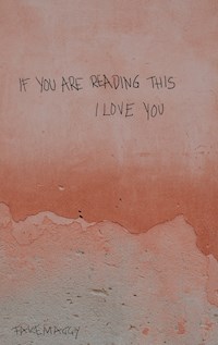 if you are reading this, I love you - fakemaggy - E-Book