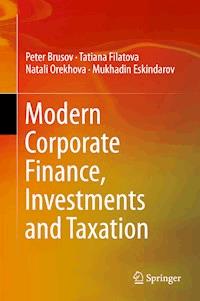 Modern Corporate Finance, Investments and Taxation - Peter Brusov - E-Book