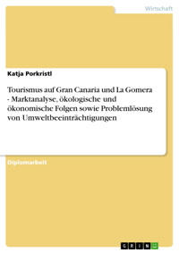 Tourismus auf Gran Canaria und La Gomera - Marktanalyse, ökologische und ökonomische Folgen sowie Problemlösung von Umweltbeeinträchtigungen - Katja Porkristl - E-Book