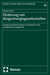 Förderung von Bürgerenergiegesellschaften - Theresa Hüsch - E-Book