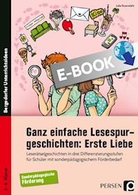 Ganz einfache Lesespurgeschichten: Erste Liebe - Julia Rosendahl - E-Book