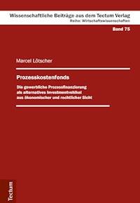 Prozesskostenfonds - Marcel Lötscher - E-Book