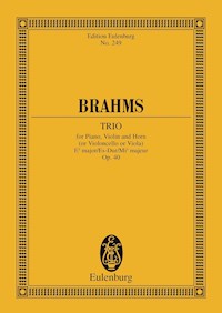Trio Eb major - Johannes Brahms - E-Book