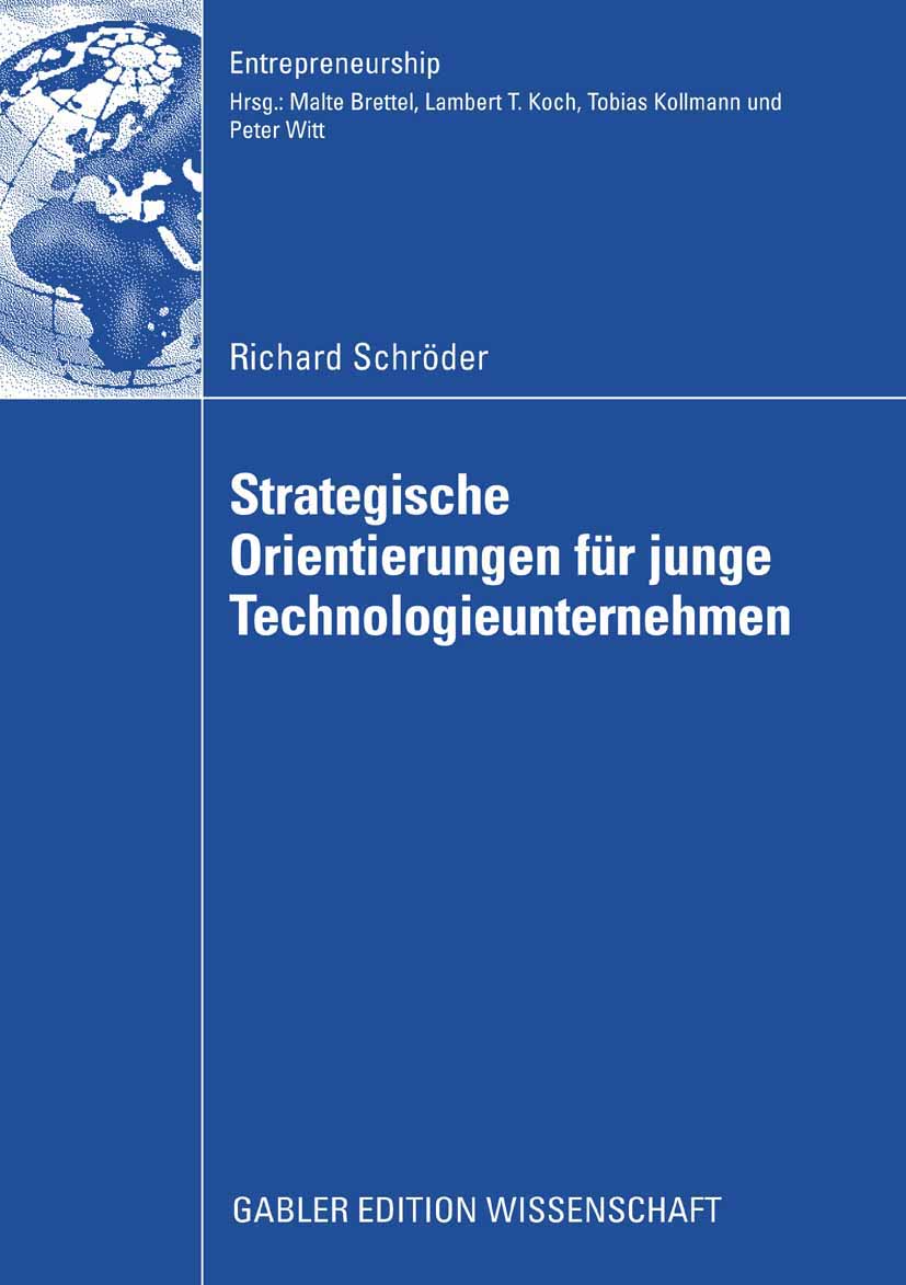 Strategische Orientierungen für junge Technologieunternehmen - Richard Schröder - E-Book