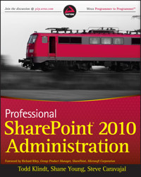 Professional SharePoint 2010 Administration - Todd Klindt - E-Book