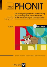 PHONIT: Ein Trainingsprogramm zur Verbesserung der phonologischen Bewusstheit und Rechtschreibleistung im Grundschulalter - Claudia Stock - E-Book