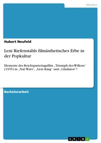 Leni Riefenstahls filmästhetisches Erbe in der Popkultur - Hubert Neufeld - E-Book