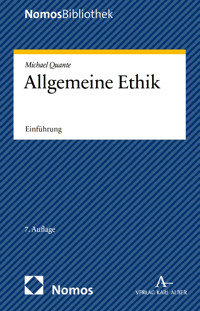 Allgemeine Ethik - Michael Quante - E-Book