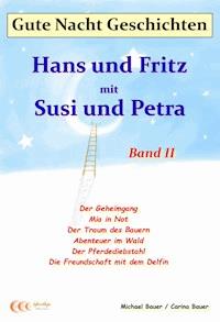 Gute-Nacht-Geschichten: Hans und Fritz mit Susi und Petra - Band II - Michael Bauer - E-Book